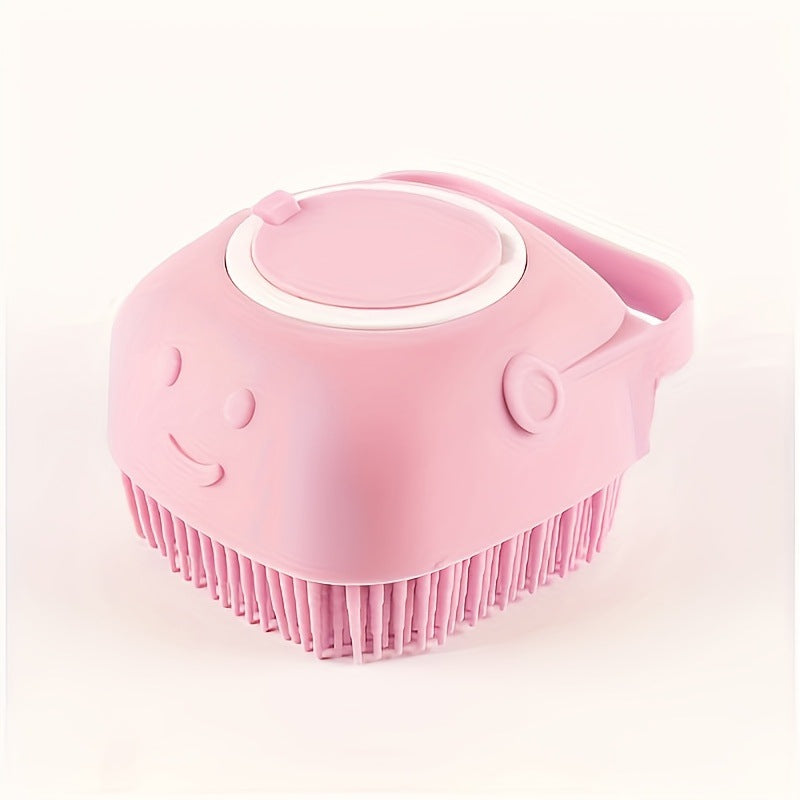 Silicone Pet Bath Brush Massage Cleaning Tool