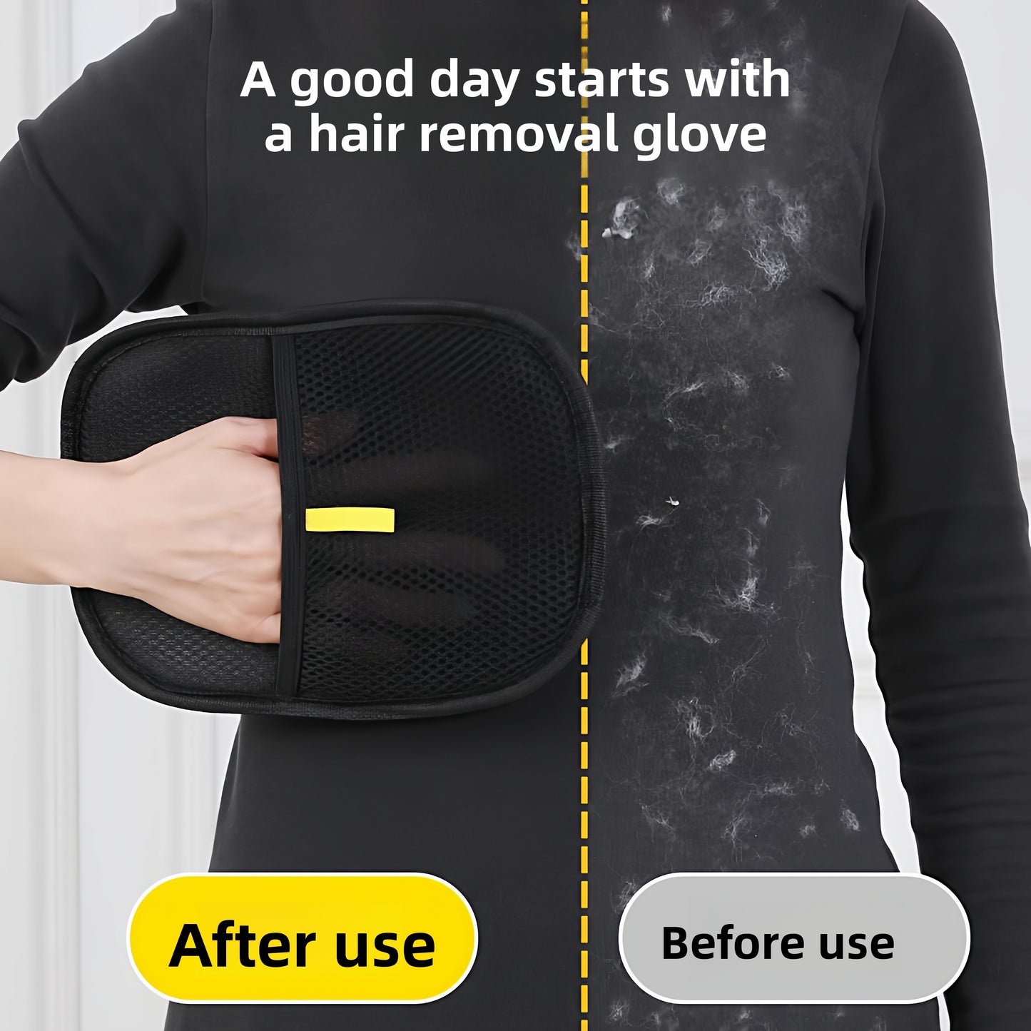 Pet static electricity hair removal gloves