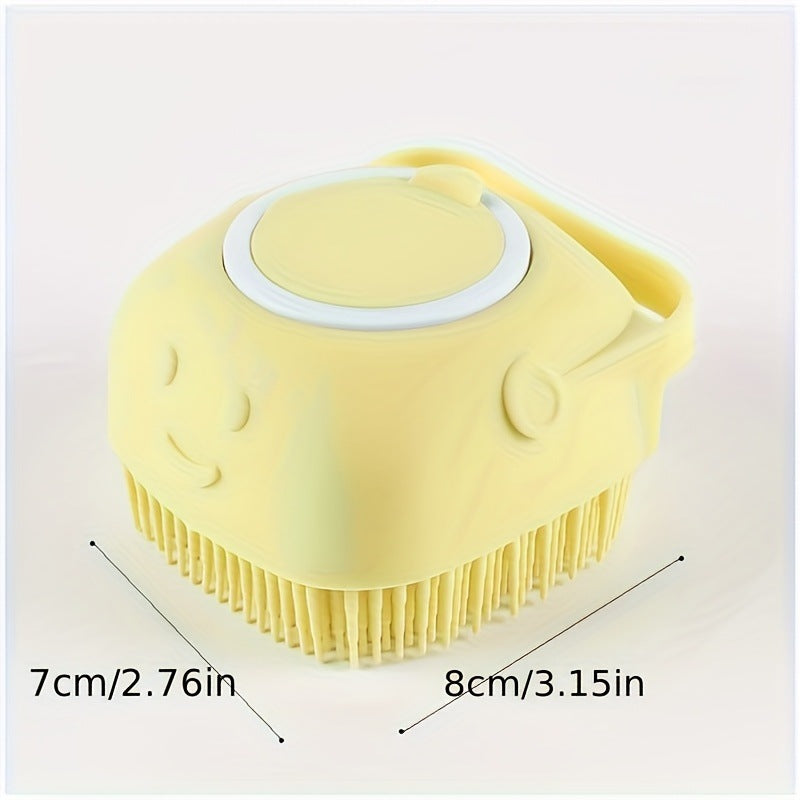 Silicone Pet Bath Brush Massage Cleaning Tool